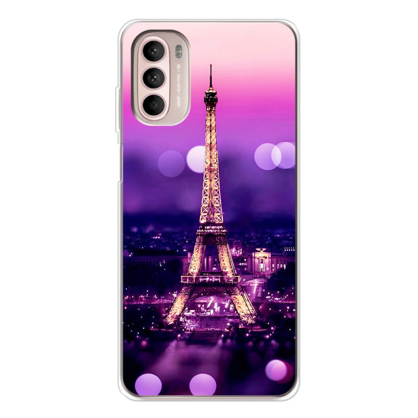 Чехол Эйфелева Башня для Motorola MOTO G52 - (AlphaPrint)