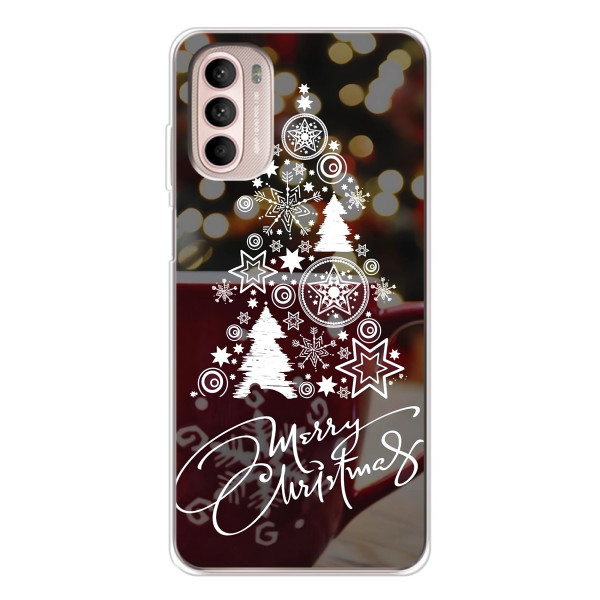 Різдвяні Чохли для Motorola MOTO G52 (VPrint) – Ялинка яскрава
