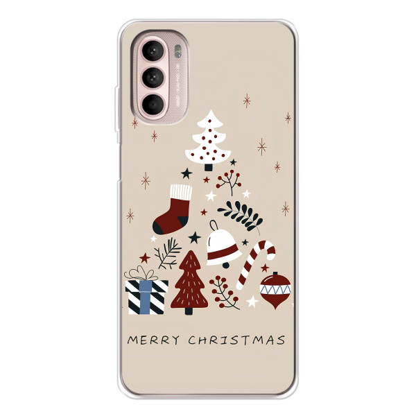 Різдвяні Чохли для Motorola MOTO G52 (VPrint) – Merry Christmas
