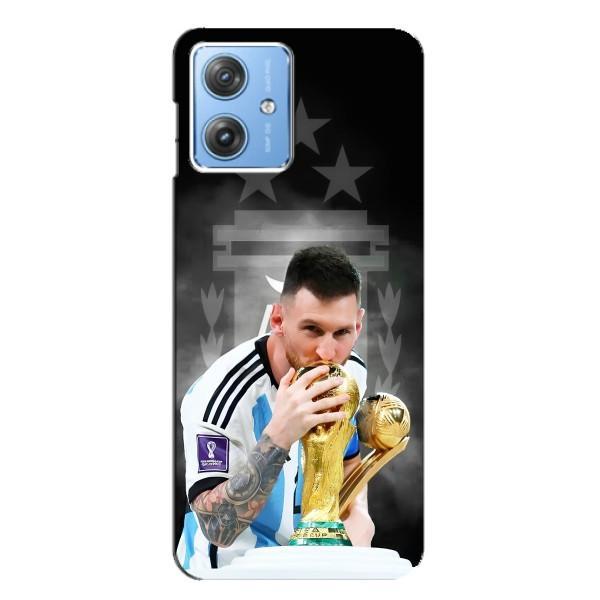 Чехлы для Motorola MOTO G54 / G54 Power (Leo чемпион) (AlphaPrint) – Месси Чемпион