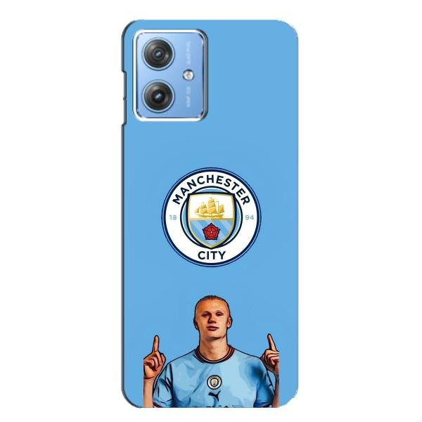 Чехлы с футболистом Ерлинг Холанд для Motorola MOTO G54 / G54 Power (AlphaPrint) – Холанд Манчестер Сити