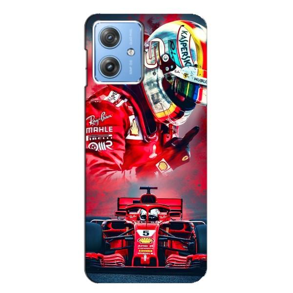 Чохли з Машинами на Моторола МОТО Дж54 / Дж54 Павер (VPrint) – Гонщик