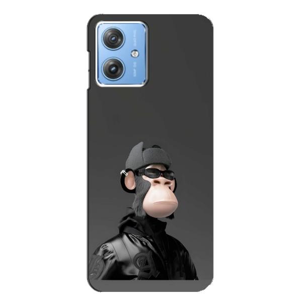 Чехлы с Обезьянами NFT для Motorola MOTO G54 / G54 Power (AlphaPrint) – стильная обезьяна NFT