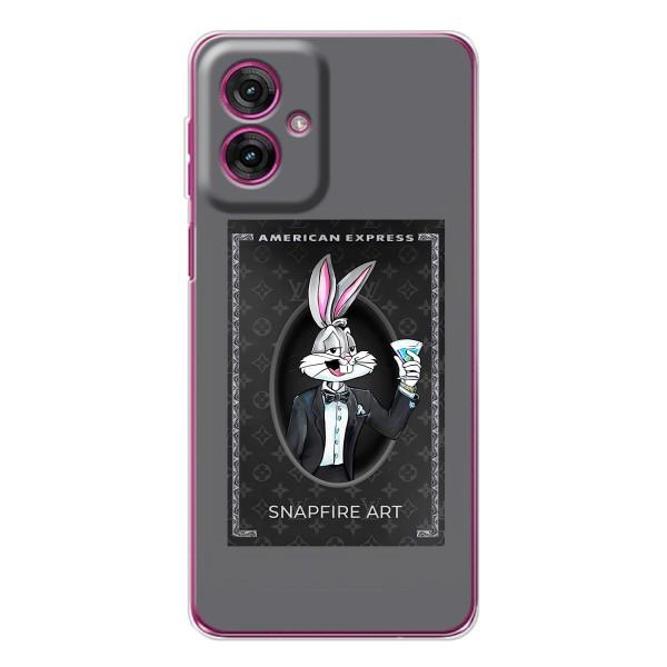 Бренднові Чохли для Motorola Moto G55 - (PREMIUMPrint) – Бакс Бані LV