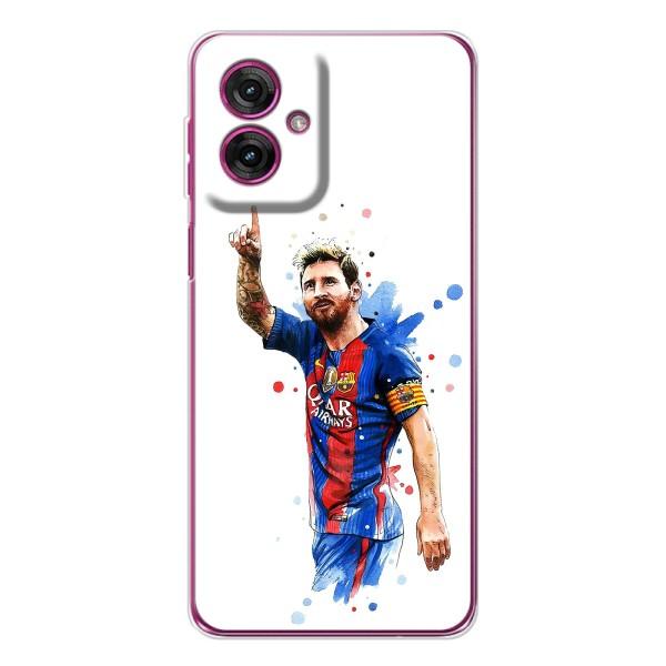 Чехлы Месси для Motorola Moto G55 (AlphaPrint) – Лео Месси