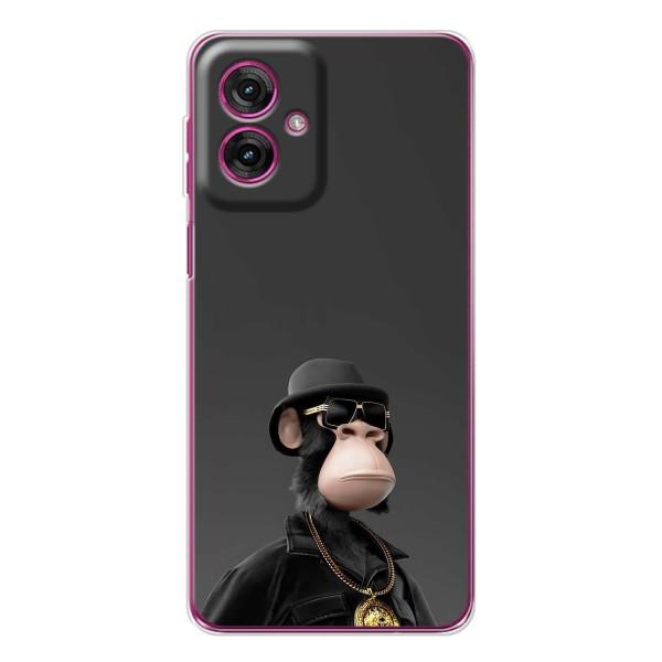 Чехлы с Обезьянами NFT для Motorola Moto G55 (AlphaPrint) – Обезьяна NFT