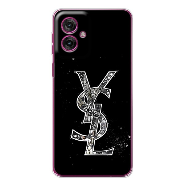 Чехол (Dior, Prada, YSL, Chanel) для Motorola Moto G55 – YSL