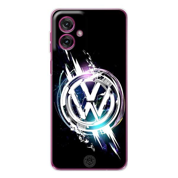 Чохол "Фольксваген" для Motorola Moto G55 – Volkswagen на чорному