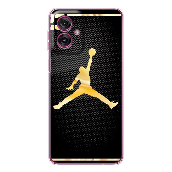 Силиконовый Чехол Nike Air Jordan на Мото Джи 55 – Джордан 23