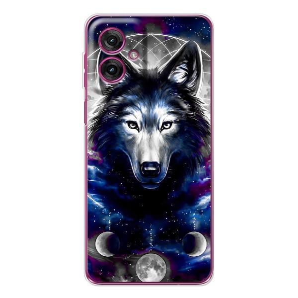 Защитные чехлы для Мото G55 (AlphaPrint) (ХИТ продаж) ВОЛК – Волк