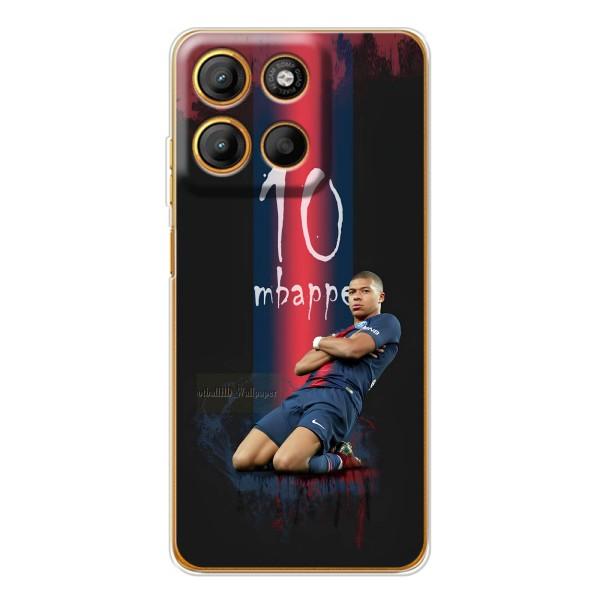 Чехол (TPU) с Футболистом на Motorola MOTO G56 – MBAPPE 10
