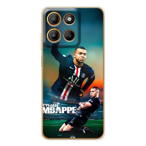 Чехол (TPU) с Футболистом на Motorola MOTO G56 – MBAPPE