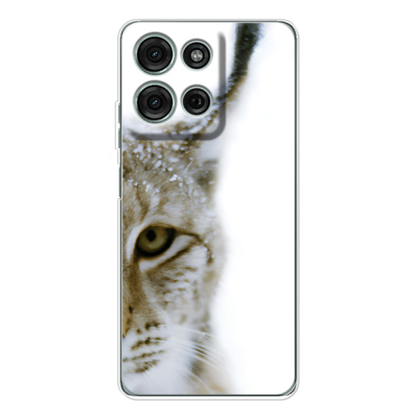 Чехлы с картинками животных Motorola MOTO G56 – Рысь