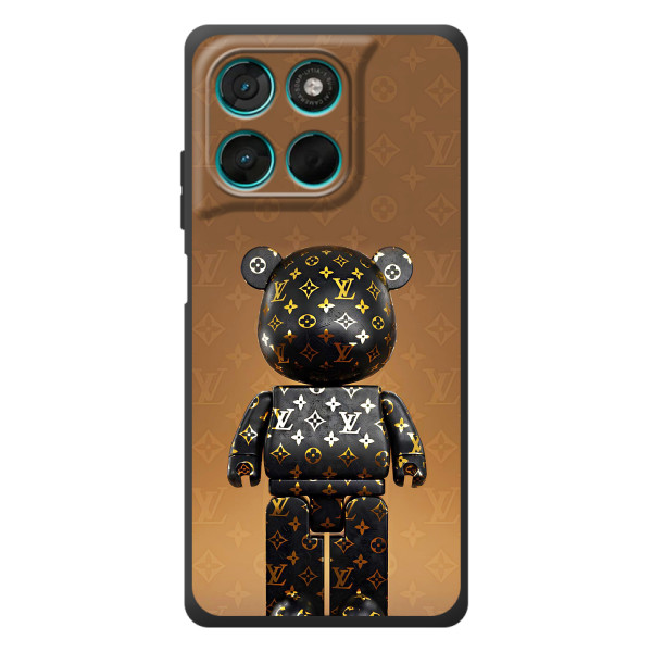 Чехлы для Motorola Moto G57 Power - Bearbrick Louis Vuitton (PREMIUMPrint) – Bearbrick