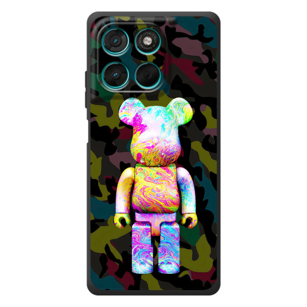 Чехлы для Motorola Moto G57 Power - Bearbrick Louis Vuitton (PREMIUMPrint) – Яркий Bearbrick