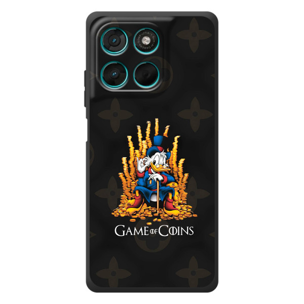 Чехлы для Motorola Moto G57 Power - Скрудж МакДак Louis Vuitton (PREMIUMPrint) – Король денег