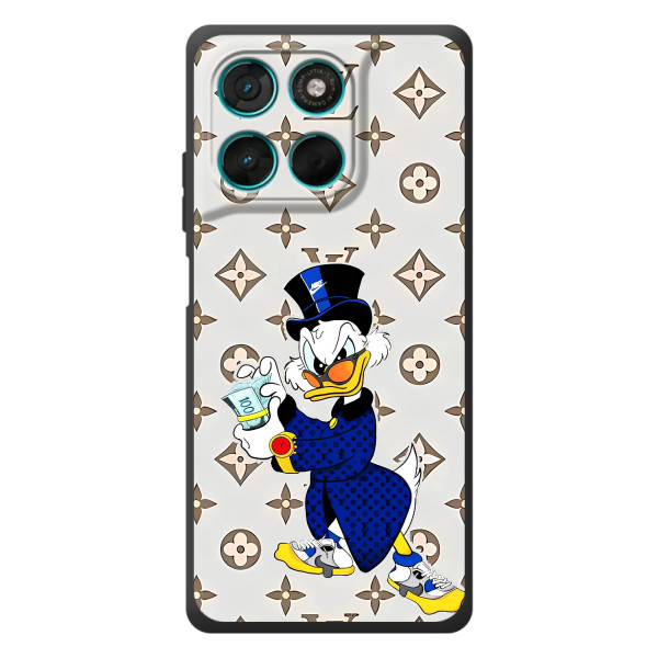 Чехлы для Motorola Moto G57 Power - Скрудж МакДак Louis Vuitton (PREMIUMPrint) – Макдак на стиле