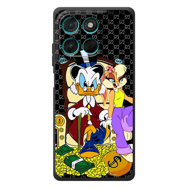 Чехлы для Motorola Moto G57 Power - Скрудж МакДак Louis Vuitton (PREMIUMPrint) – Стильная Утка