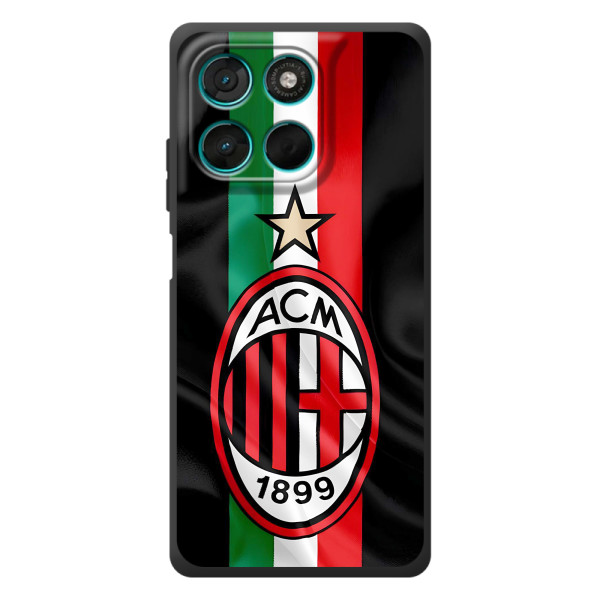 Чехлы для Motorola Moto G57 Power (VPrint) - Футбольные клубы – ФК Милан