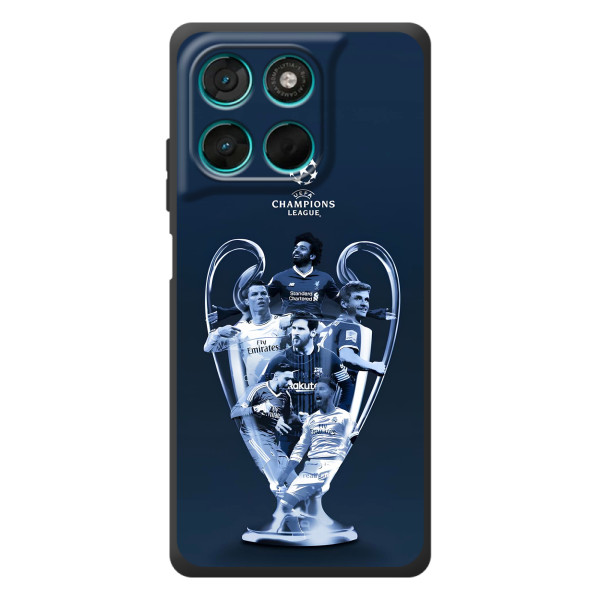 Чехлы для Motorola Moto G57 Power (VPrint) - Футбольные клубы – Кубок ЛЧ