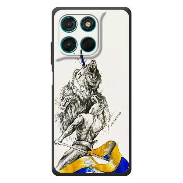 Чехлы Доброго вечора, ми за України для Мотельтора Мо́то Г57 Па́вер (AlphaPrint) – Победа