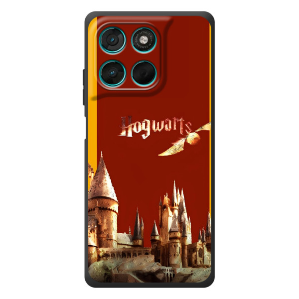 Чехлы с Гарри Поттером для Motorola Moto G57 Power (AlphaPrint) – Hogwarts
