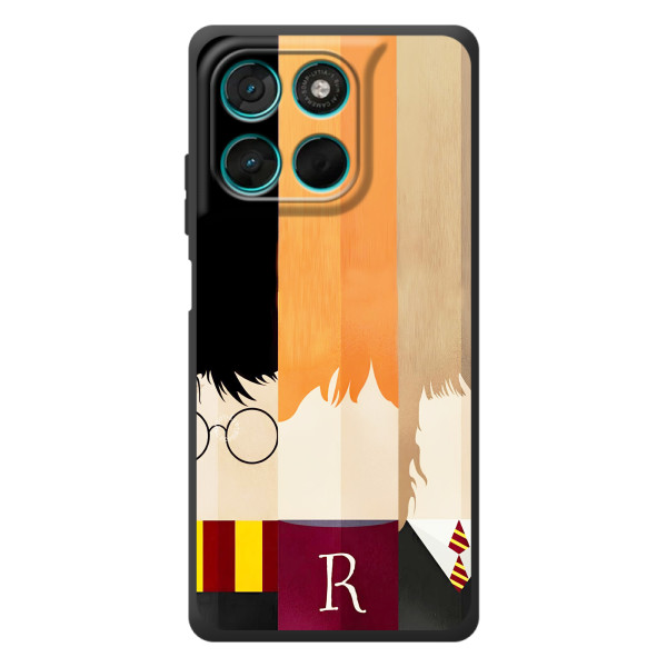 Чехлы с Гарри Поттером для Motorola Moto G57 Power (AlphaPrint) – обложка Гарри Поттера