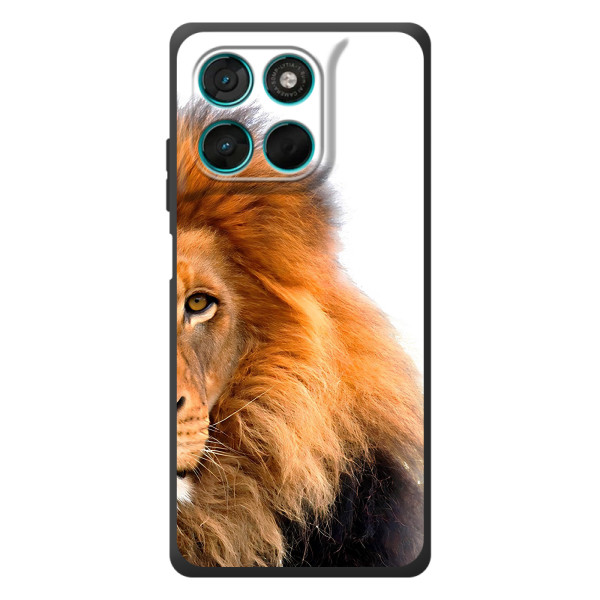 Чохли з картинкою животних Motorola Moto G57 Power – Лев грива