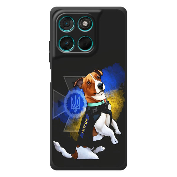 Чохли з картинкою собаки Патрон для Motorola Moto G57 Power (AlphaPrint)