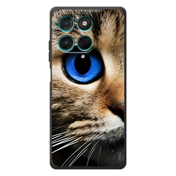 Чехлы с Котиками для Motorola Moto G57 Power (VPrint) – Глаз кота