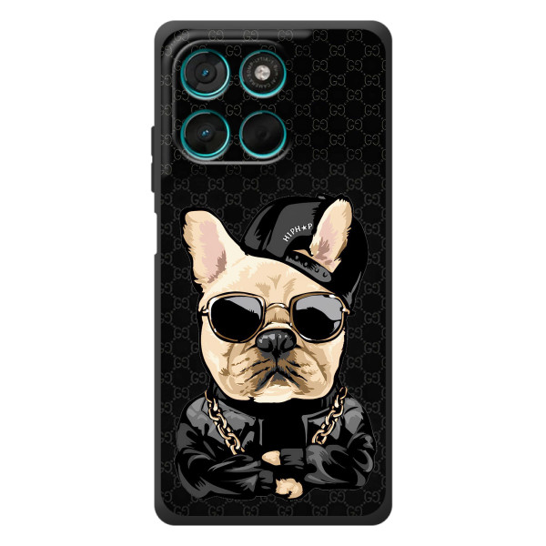 Чехлы с крутыми принтами для Motorola Moto G57 Power - (PREMIUMPrint) – Стильная собака