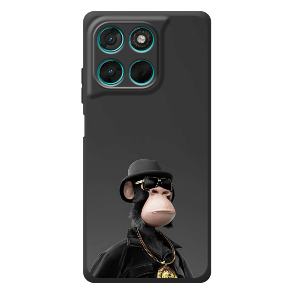 Чехлы с Обезьянами NFT для Motorola Moto G57 Power (AlphaPrint) – Обезьяна NFT