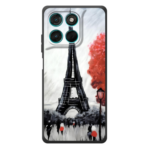 Чохол Ейфелева Вежа Motorola Moto G57 Power - (AlphaPrint)
