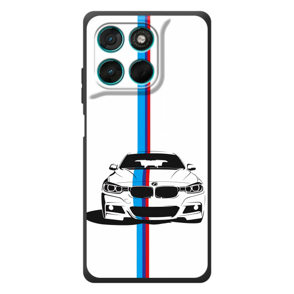 Чехол для Мотельтора Мо́то Г57 Па́вер - с принтом БМВ (AlphaPrint) – Машина БМВ