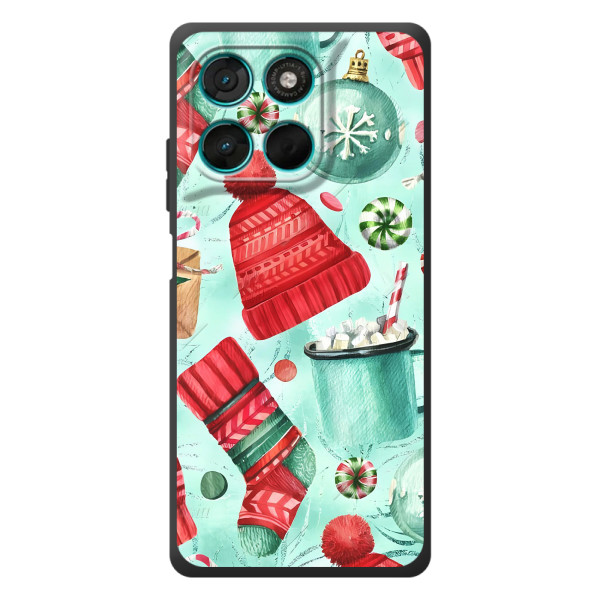 Новорічні Чохли для Мо Motorola Мо G57 Павер (VPrint) – Одяг НР