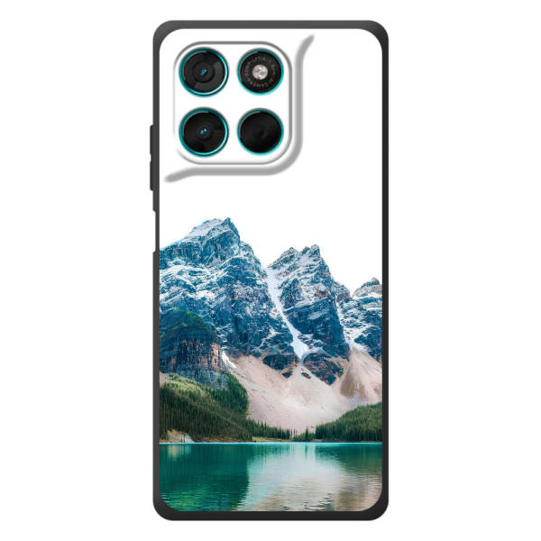 Силиконовый чехол с КАРТИНКАМИ лето для Motorola Moto G57 Power (AlphaPrint) – Гори