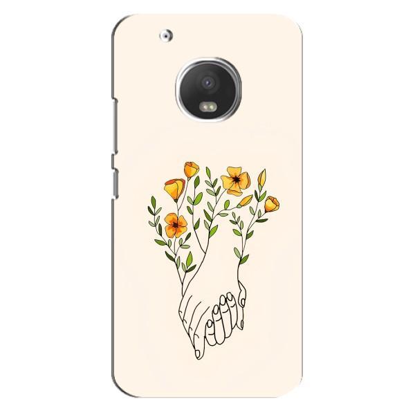 Чехлы для любимой на Мото G5s (VPrint) – Руки любви