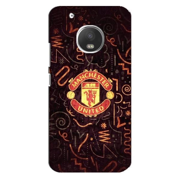 Чохол Манчестер Юнайтед для Моторола МОТО Дж5с (AlphaPrint) – емблема МЮ