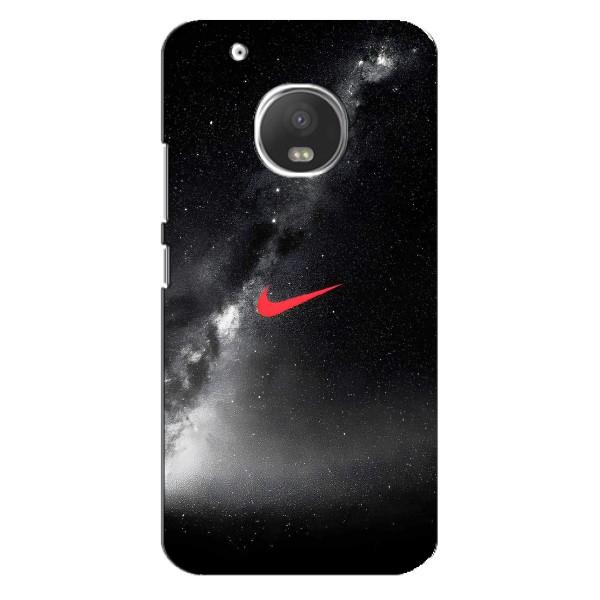 Чохол для Motorola MOTO G5s - з принтом Найк (AlphaPrint) – Найк червоний