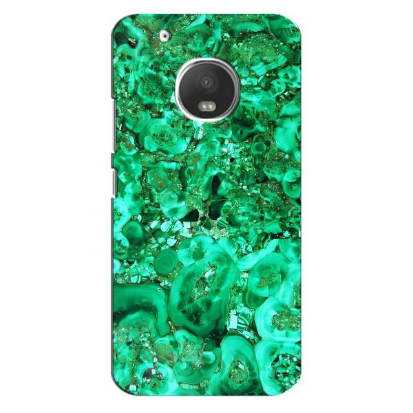 Мраморный чехол на Motorola MOTO G5s (VPrint) – Салатный Мрамор