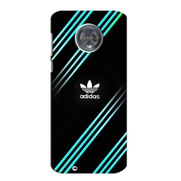 Чехлы Адидас для Motorola MOTO G6 (AlphaPrint) – Адидас с полосами