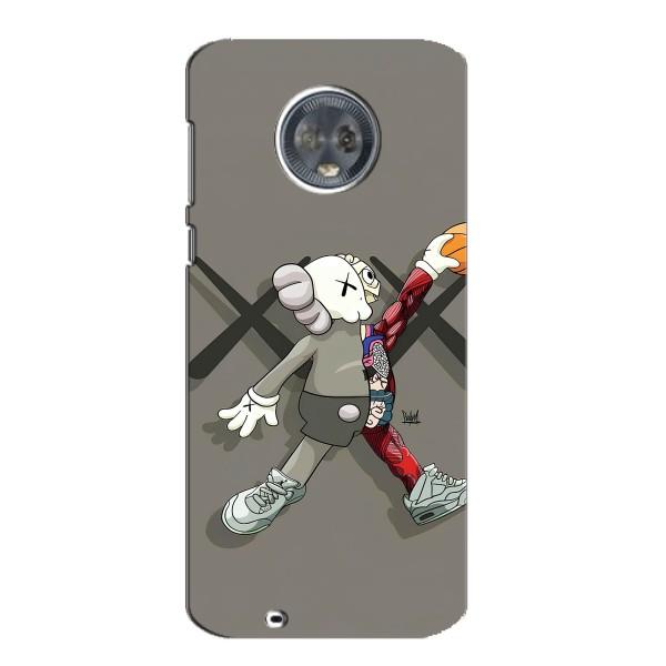 Чехлы для Motorola MOTO G6 - Bearbrick Louis Vuitton (PREMIUMPrint) – Беарбрик Джордан