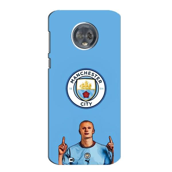 Чехлы с футболистом Ерлинг Холанд для Motorola MOTO G6 (AlphaPrint) – Холанд Манчестер Сити