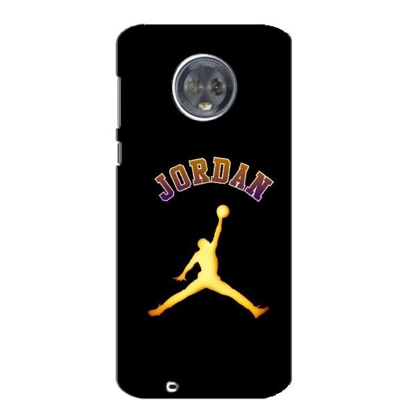 Чехлы для Motorola MOTO G6 - с картинкой JORDAN (AlphaPrint) – Jordan Gold