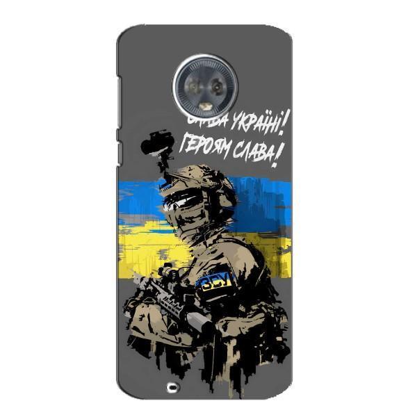 Чехлы с картинкой ЗСУ для Motorola MOTO G6 (AlphaPrint) – Героям Слава