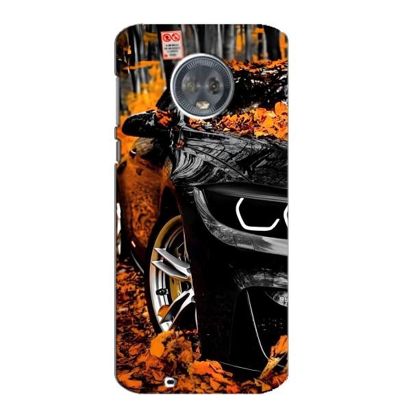 Чохли з Машинами на Моторола МОТО G6 (VPrint) – Чорна Машина