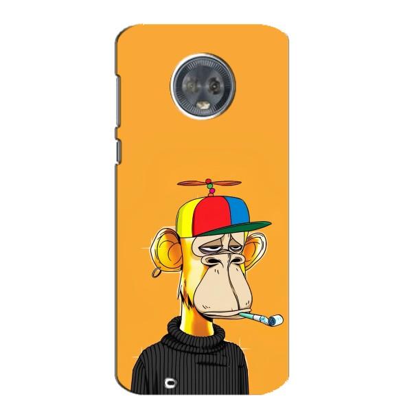 Чехлы с Обезьянами NFT для Motorola MOTO G6 (AlphaPrint) – Скучающая Обезьяна NFT