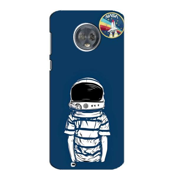 Чехол NASA для Motorola MOTO G6 (AlphaPrint) – Мальчик в шлеме