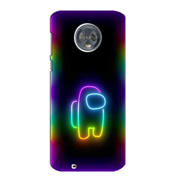 Чохли Амонг Ас для Motorola MOTO G6 (AlphaPrint) – Яскравий скін