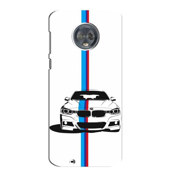 Чохол для Моторола МОТО G6 - з принтом БМВ (AlphaPrint) – Машина БМВ